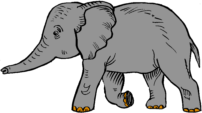 free clip art elephant in the room - photo #8